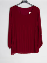 Plisse bluse - Brystmål 130cm - Ingen returret - ITNOV24